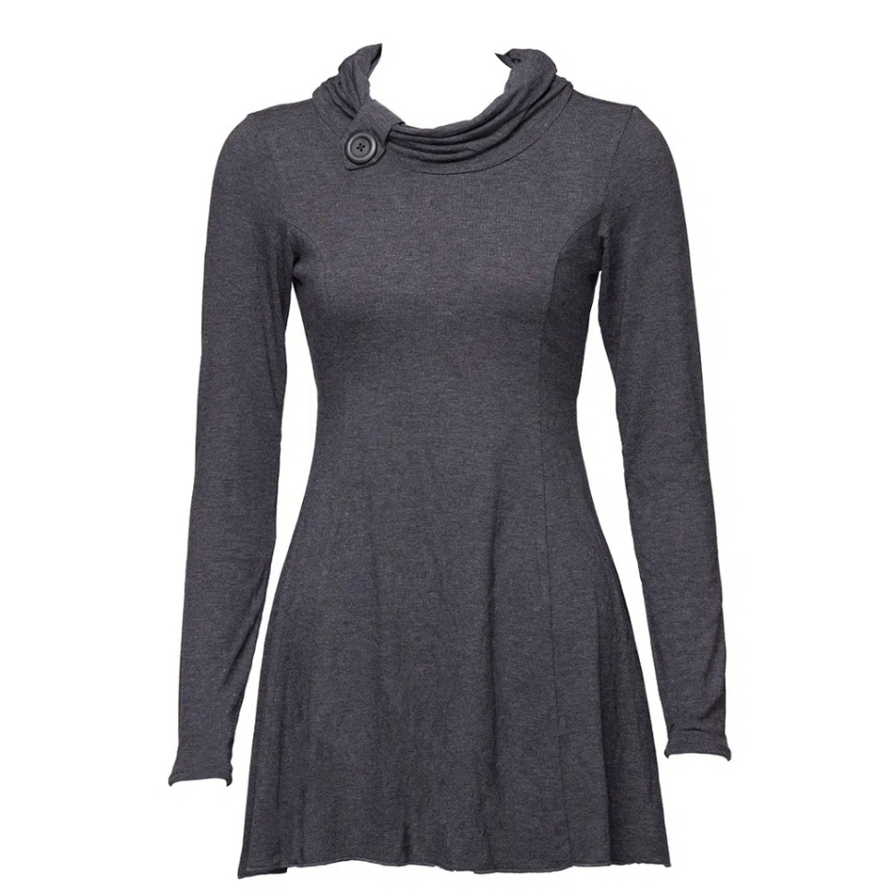 NWT- Nomads Hemp Wear- Mystic Tunic- Size Small- Grey